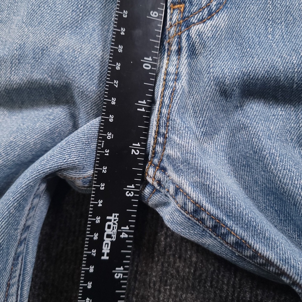 Levi's 505 Regular Fit Jeans Men's‎ 40x30 Blue Straight Leg Denim - Picture 5 of 15